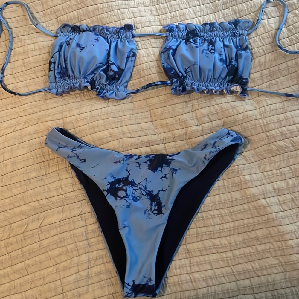 Tie dye bikini